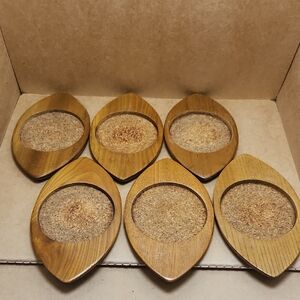 Set of Wooden Coasters